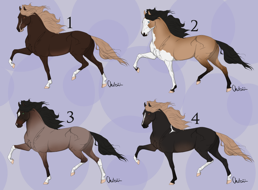 Real Horse Adoptables 2 *CLOSED *