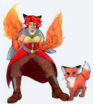 Foxfire Mage