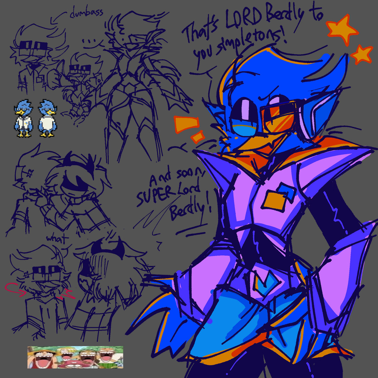 even more berdly deltarune stuff by Roduu on DeviantArt