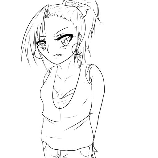 First Sai Line Art By Miayc On Deviantart First Sai Line Art By Miayc On Deviantart