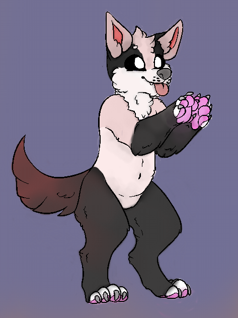 Anthro Wolf Pup Base by samalamb-bases on DeviantArt