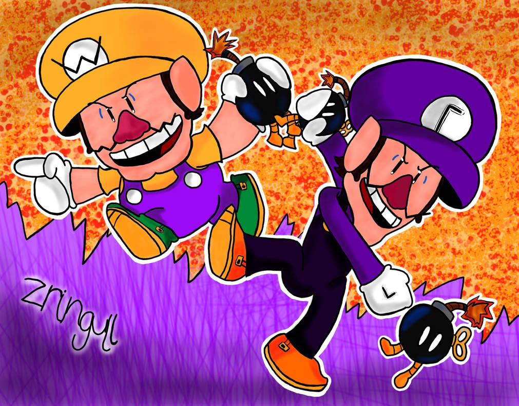 Wario And Waluigi Fanart By ZringullStudio On DeviantArt wario-and-waluigi-fanart-by-zringullstudio-on-deviantart