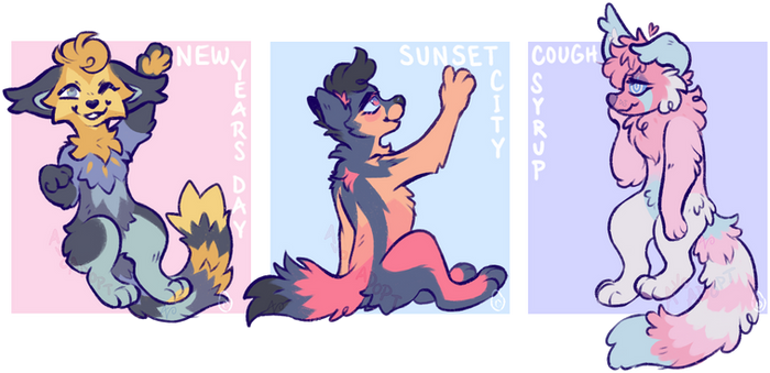 $ OTA - Musical Furry Adopts [OPEN 1/3]