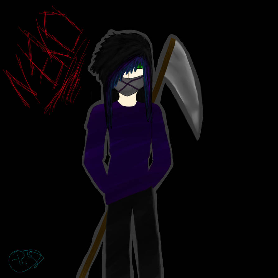 CreepyPasta OC! - Neko (And a new Art Style!?)