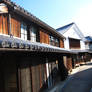 Traditional Japanese houses.