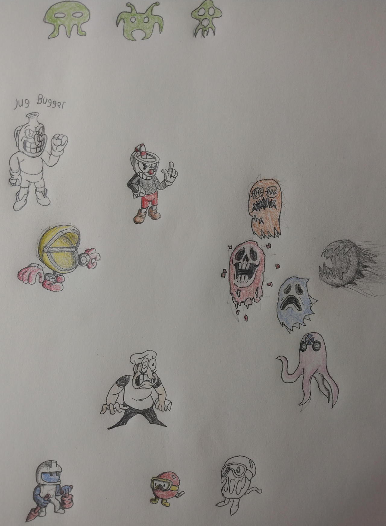 A Platform of toony characters by HellFactory on DeviantArt