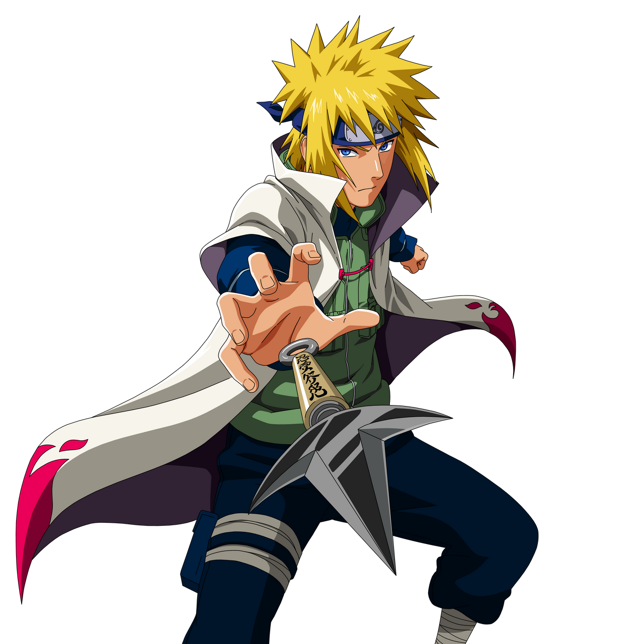 Minato Namikaze - Flying Raijin by TheJiltedOutlaw on DeviantArt