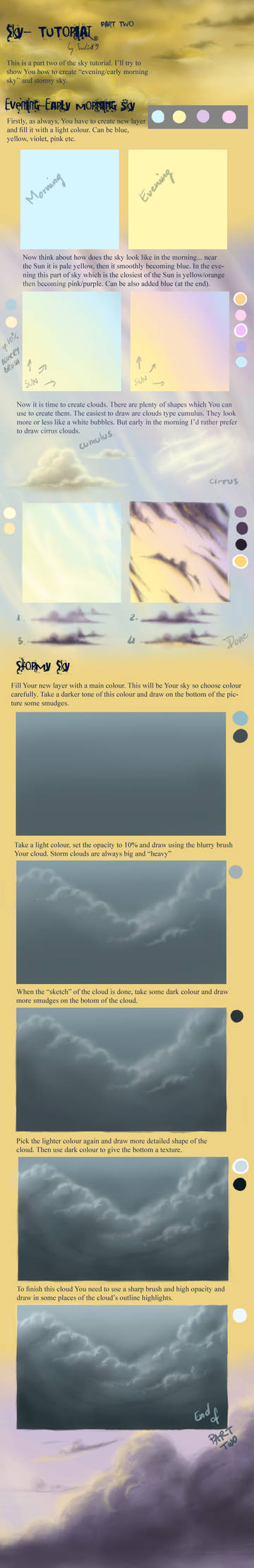 Sky Tutorial Sky Tutorial____Part two by Sadir89 on DeviantArt