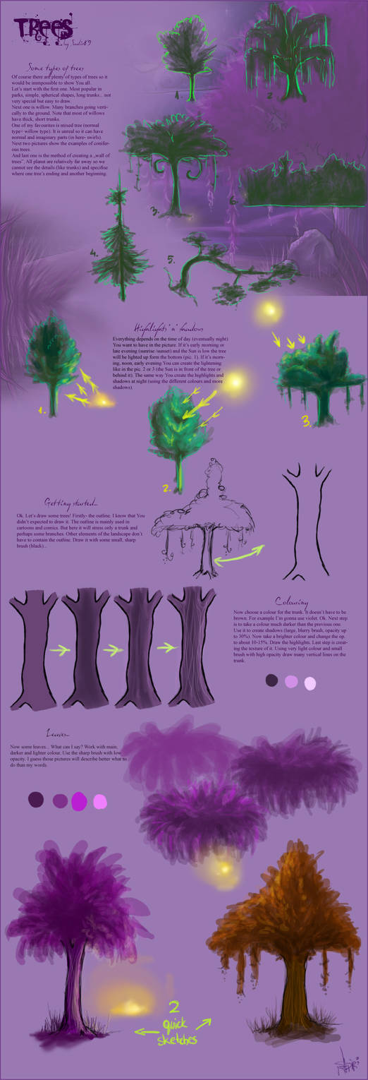 Trees Tutorial by Sadir89 on DeviantArt