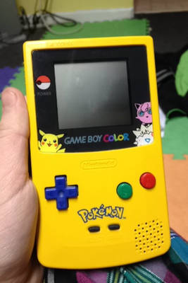 GOT A GAMEBOY COLOR AND POKEMON YELLOW!!!