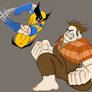 Wolverine Vs  Wreck it Ralph