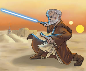 Ben Kenobi by Gilliland35