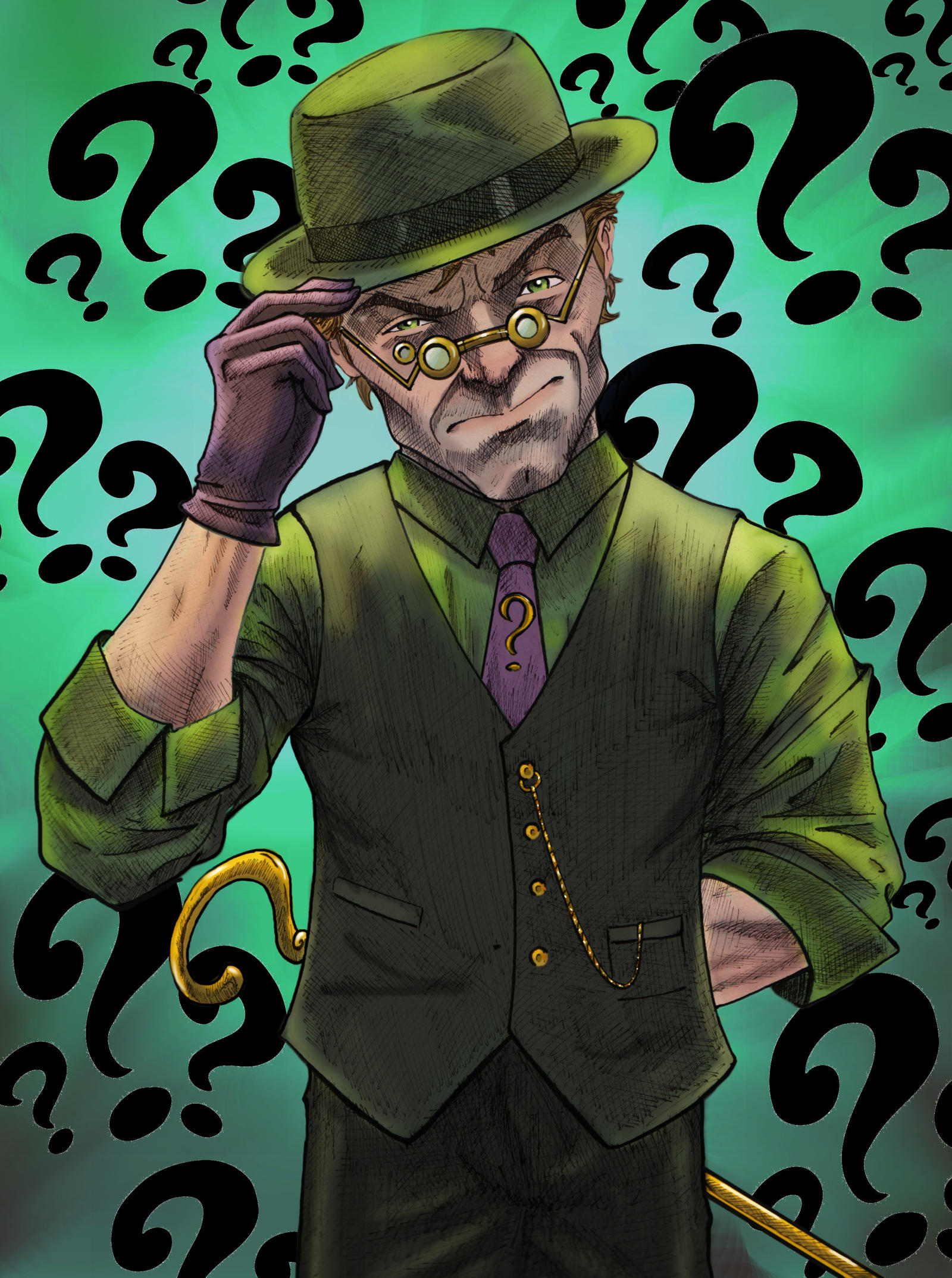 The Riddler by Gilliland35 on DeviantArt
