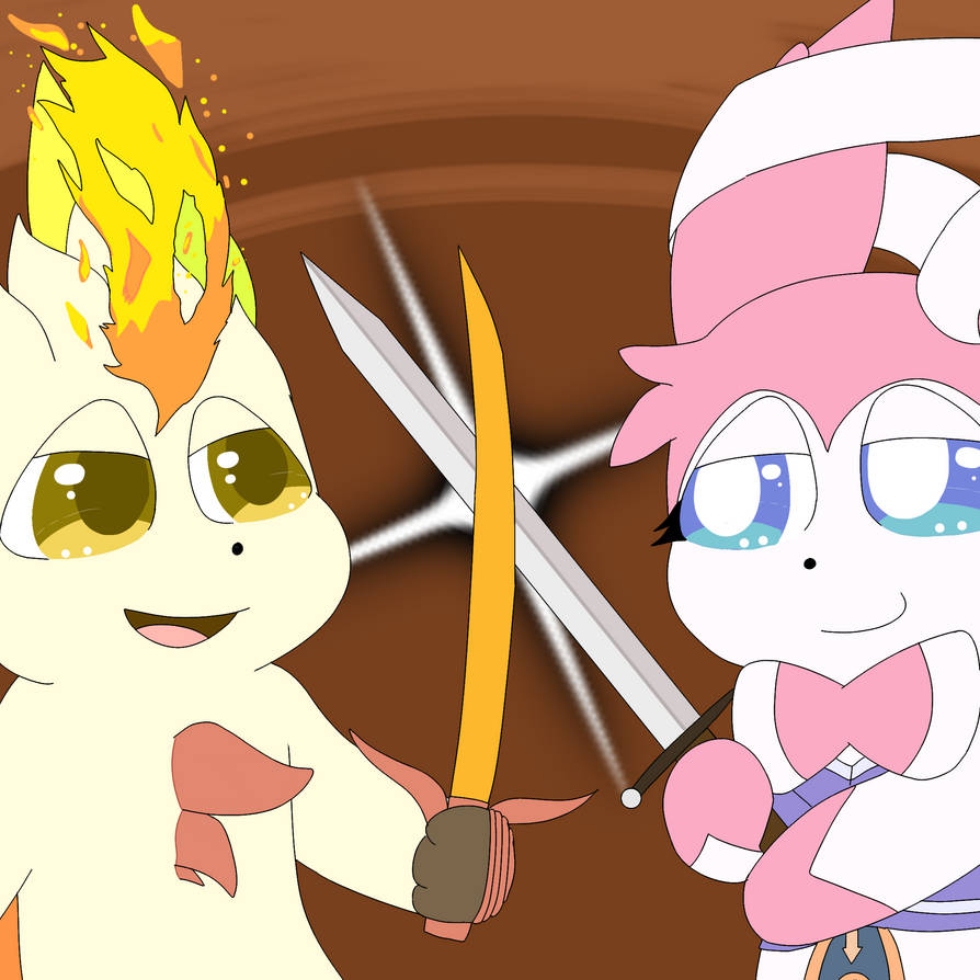 Squeaky Rivalry Friendly Rivalry - Commission by FriedrichDeci on DeviantArt