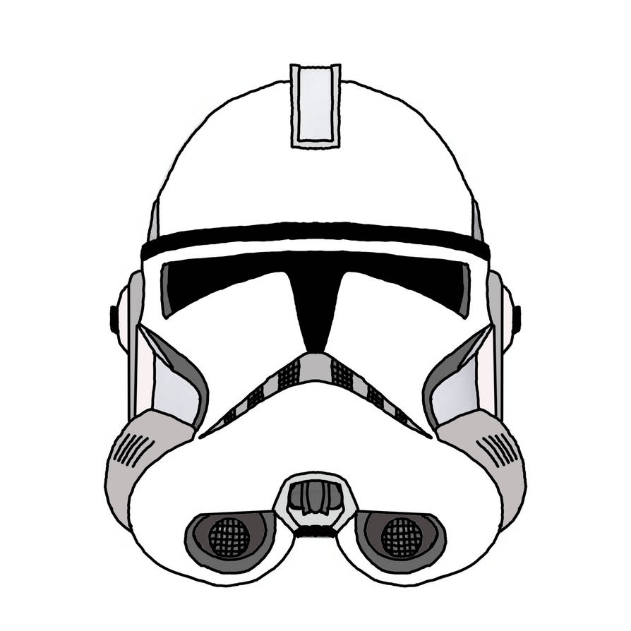 Simple Clone Drawing Clone helmet by DaVirtualDaVinci on DeviantArt