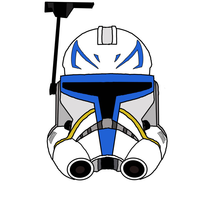 Captain Ridcr Mask Captain Rex Helmet by DaVirtualDaVinci on DeviantArt