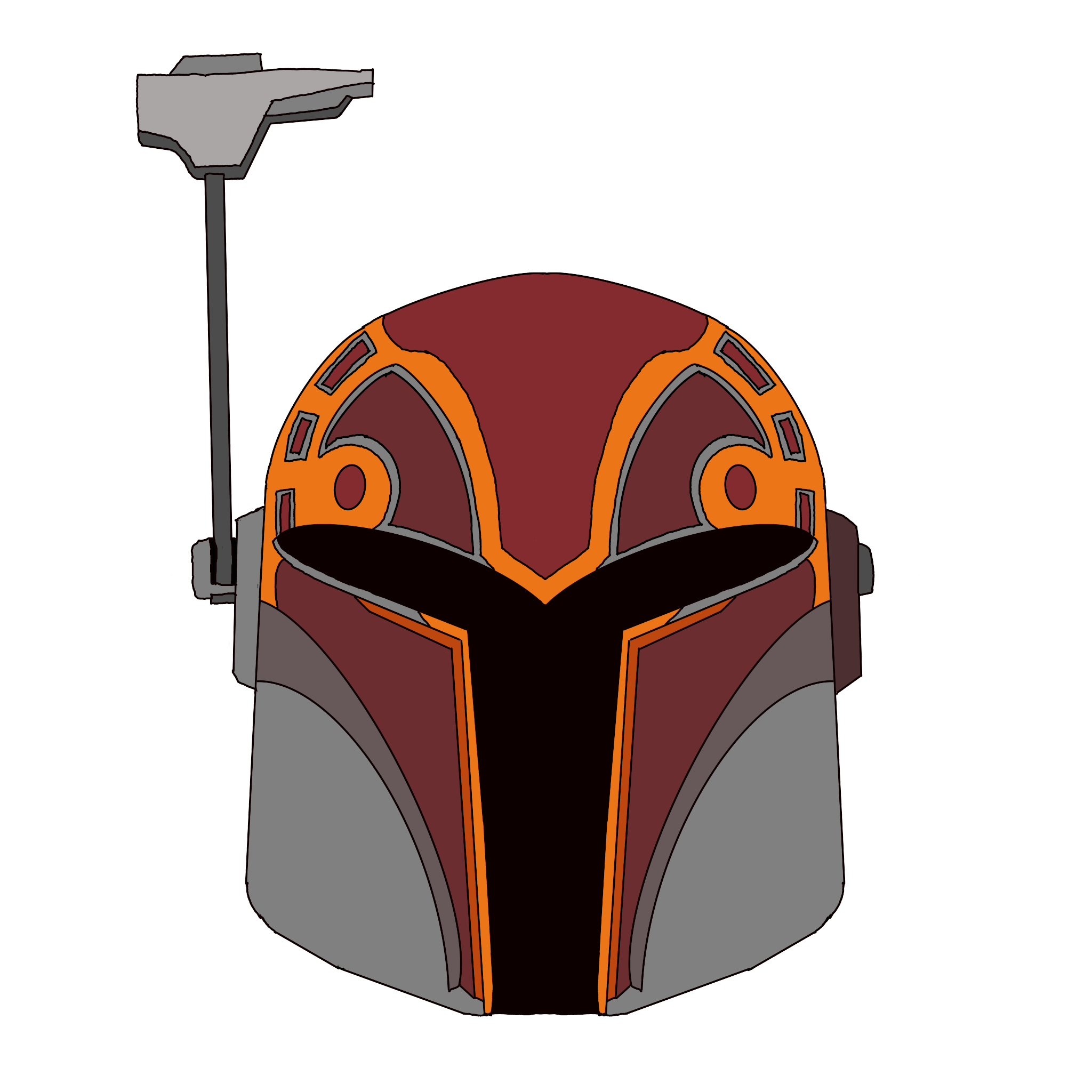 Sabine Wren Helmet by DaVirtualDaVinci on DeviantArt
