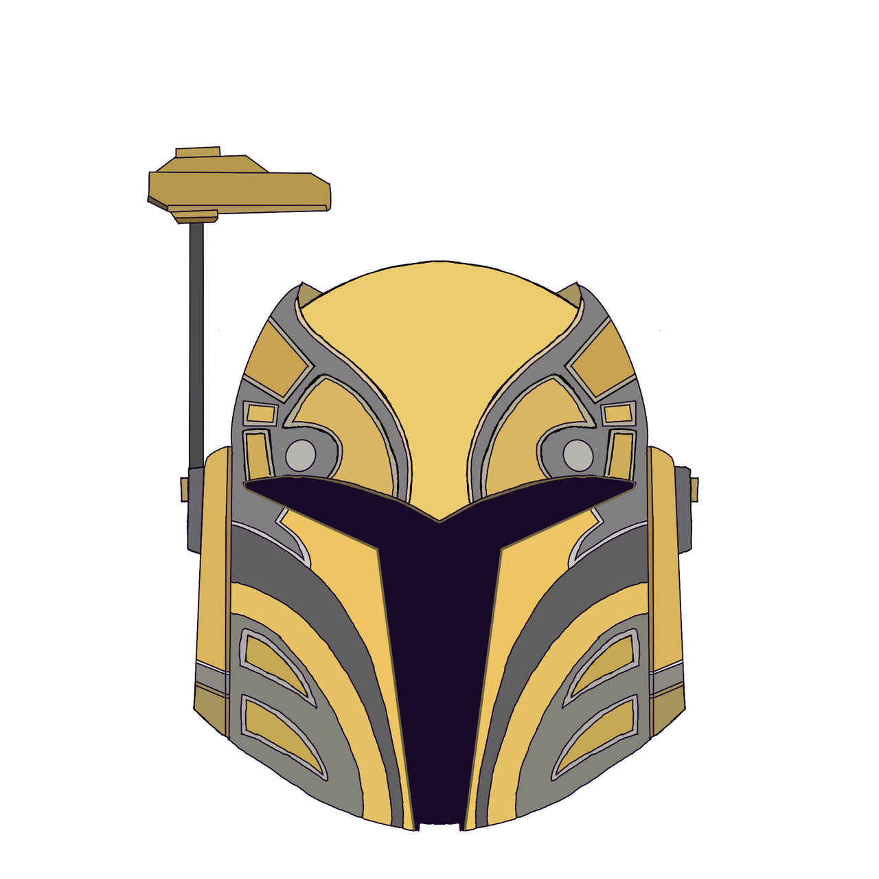Ursa Wren Mandalorian Helmet by DaVirtualDaVinci on DeviantArt
