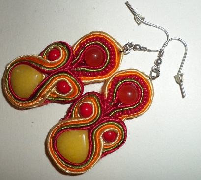 Soutache earrings n1