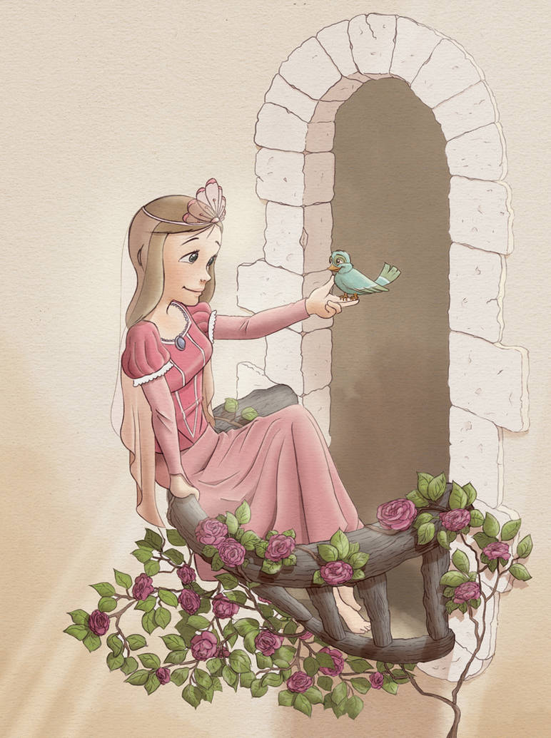 Princess waiting for... something by ConnyfromFrance on DeviantArt(04)