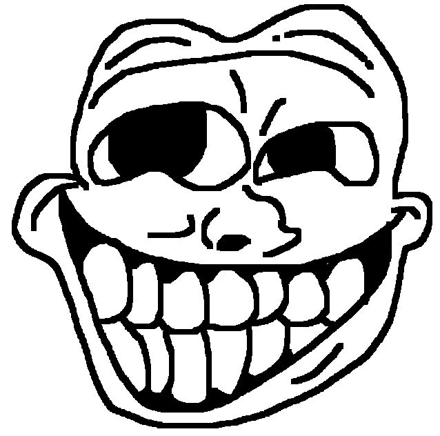 Trollface First Design Trollface (My Take) by yiery on DeviantArt