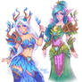 Jacaranda Regalia set