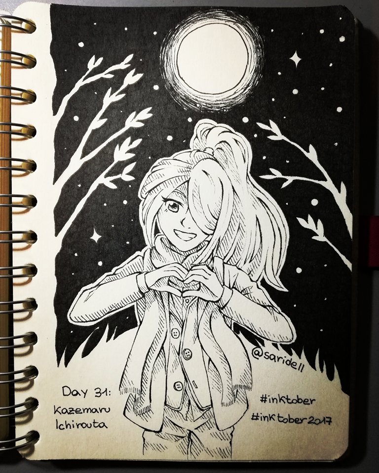 Inktober Day 31 Kazemaru Ichirouta