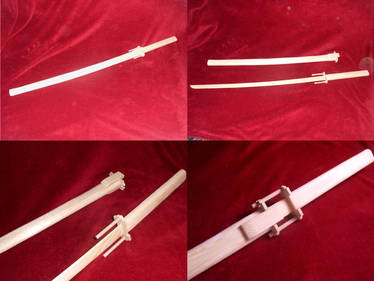 wooden Katana 'Bakuzan' from 'Kill la Kill'