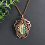 Fantasy labradorite pendant