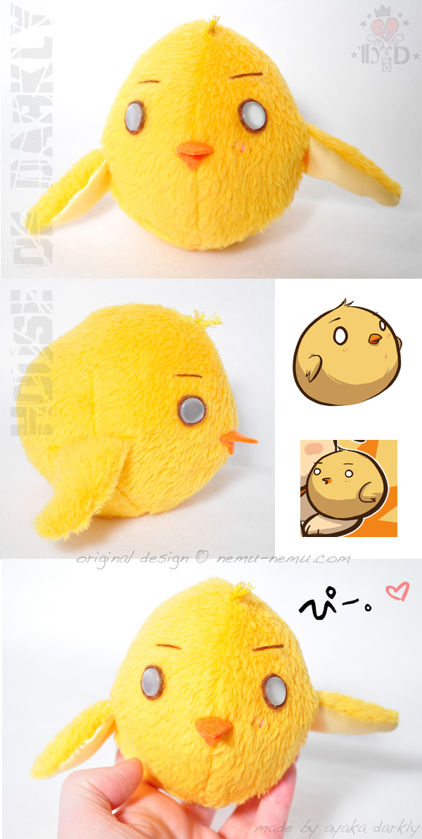 Pollo from Nemu-nemu fanplush