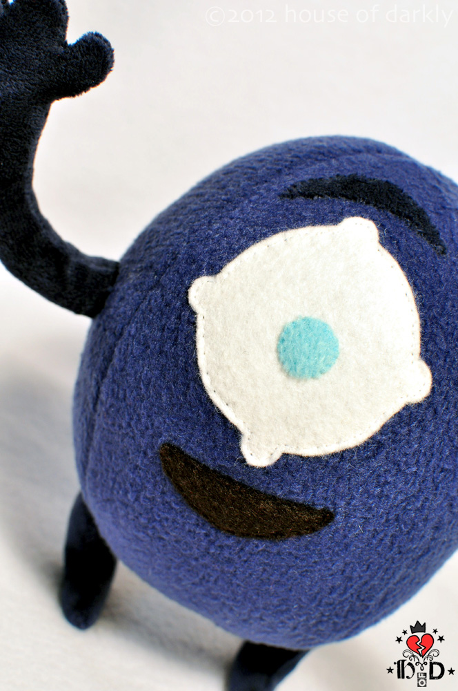 Meemert plush mascot waves hello by brokensymphony