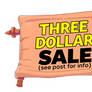 Three Dollar Sale