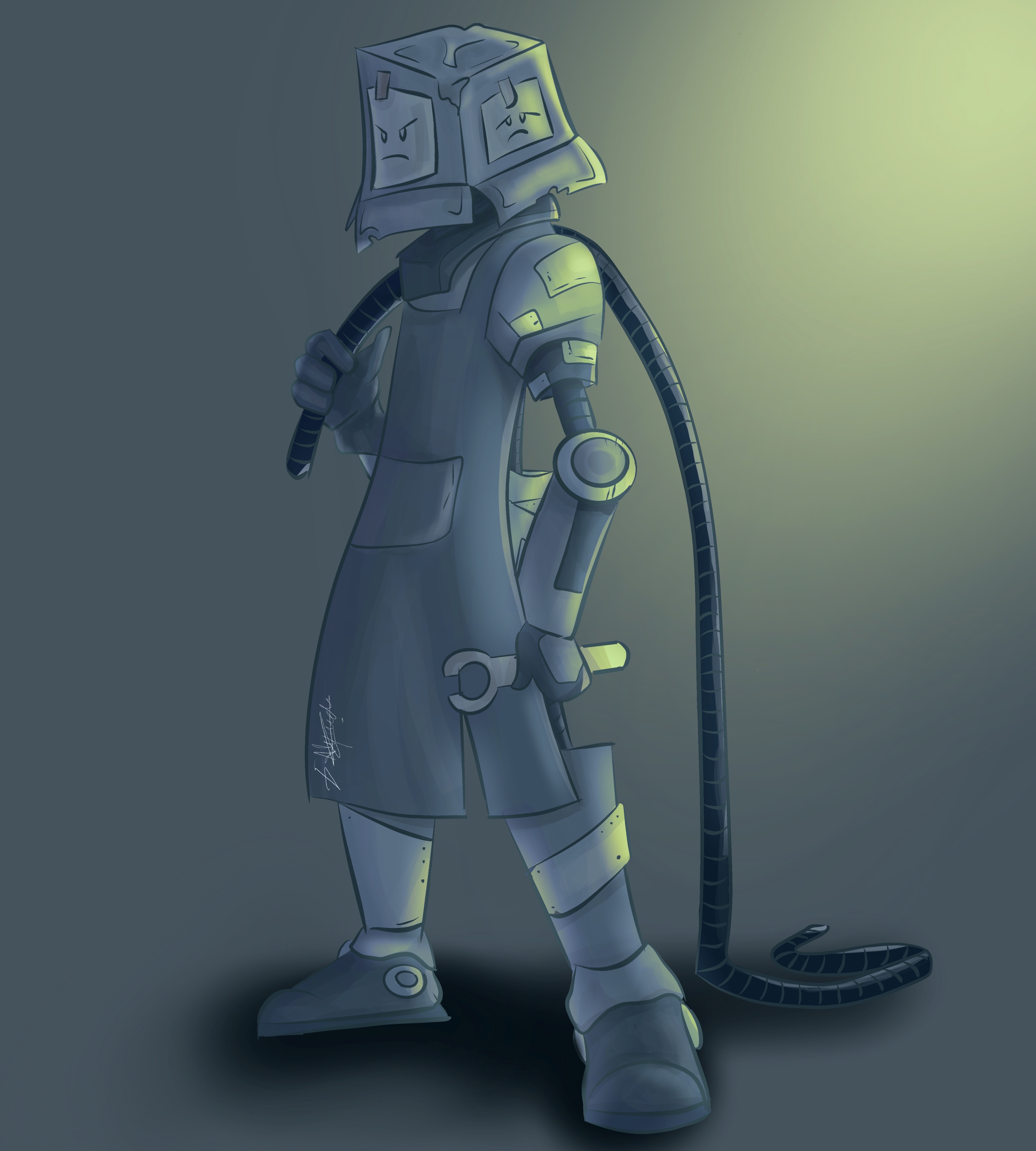 Robot by evaleartt on DeviantArt