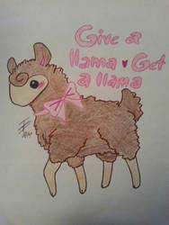 Give a llama Get a llama