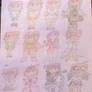 a bunch of Aussa