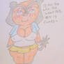 Freya dressed as Aussa 2