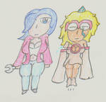 a hot curvy chick and a Baltoy gijinka