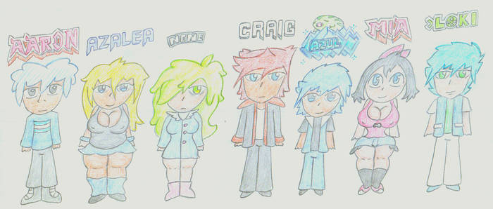 The Collab Protags V2