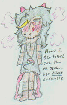 Steve dressed as Ran