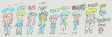 The Oneshot Protags