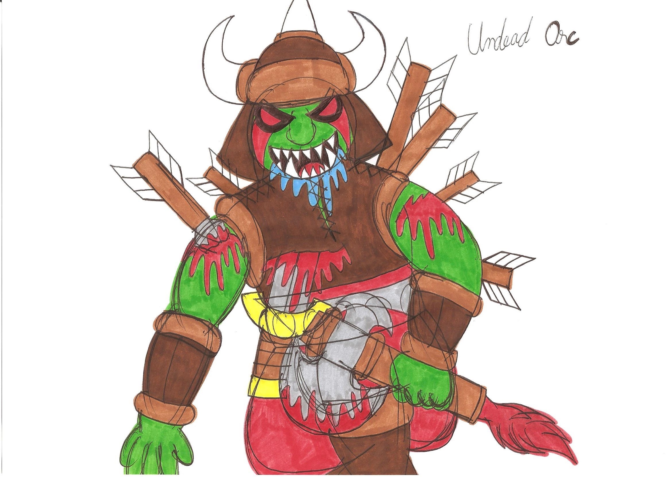 Warcraft 1 Undead Orc