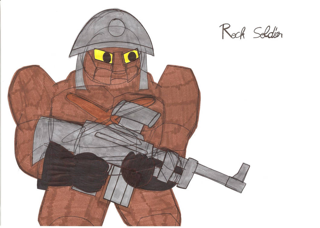 TMNT Rock Soldier by CARGOCAMP on DeviantArt