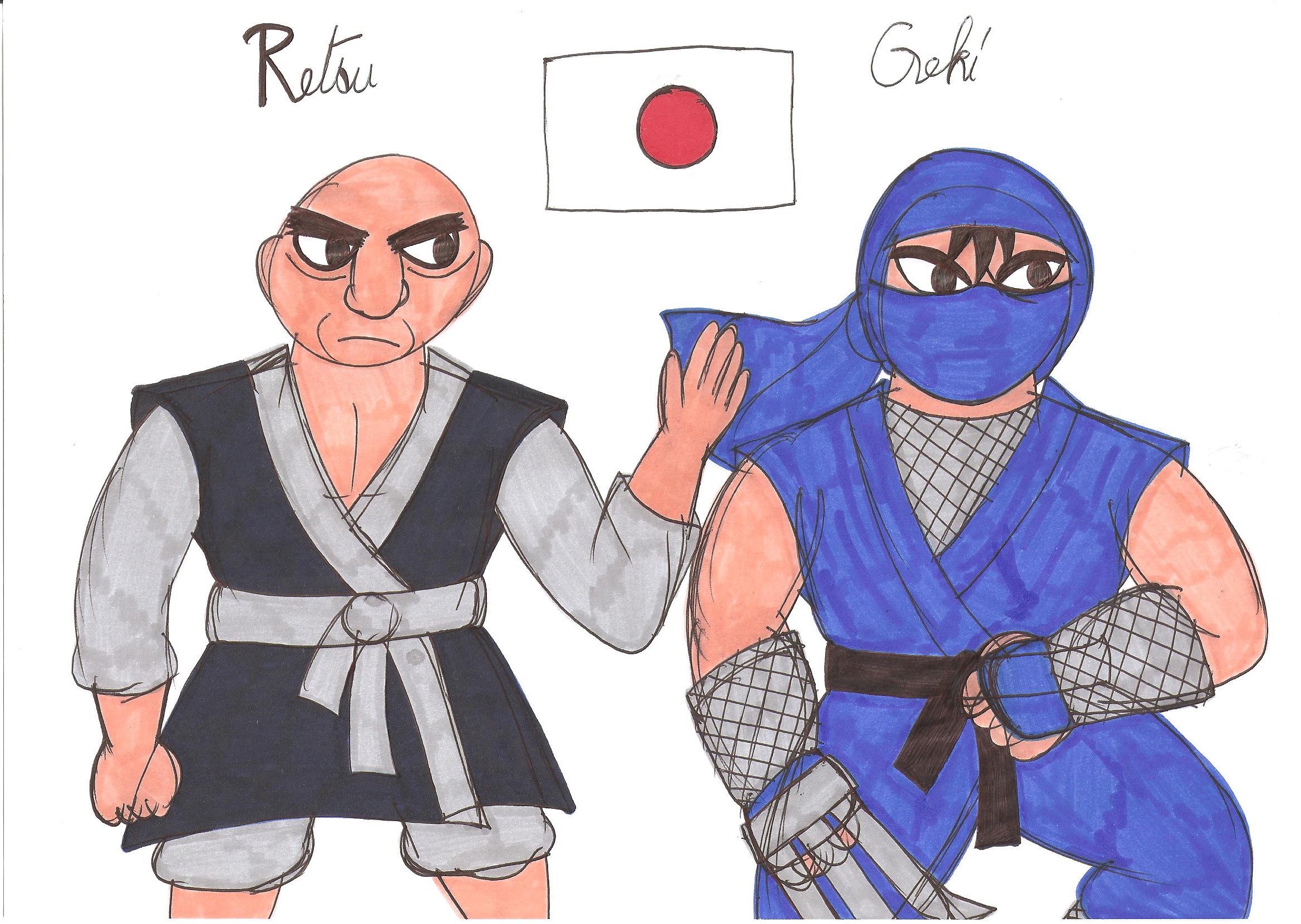 Street Fighter I Retsu/Geki