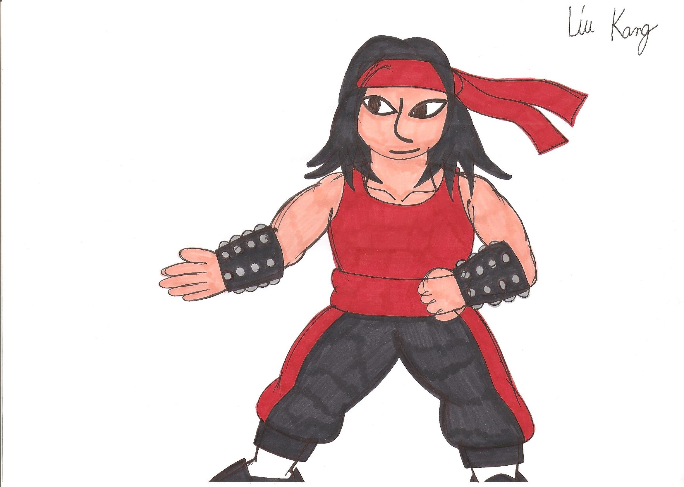 Mortal Kombat II Liu Kang