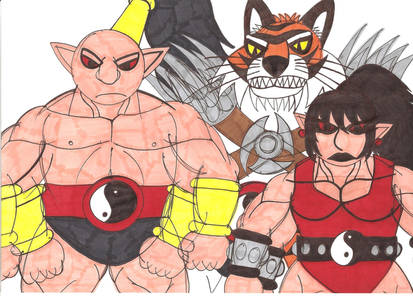 Mortal Kombat Deception Goro/Kintaro/Sheeva