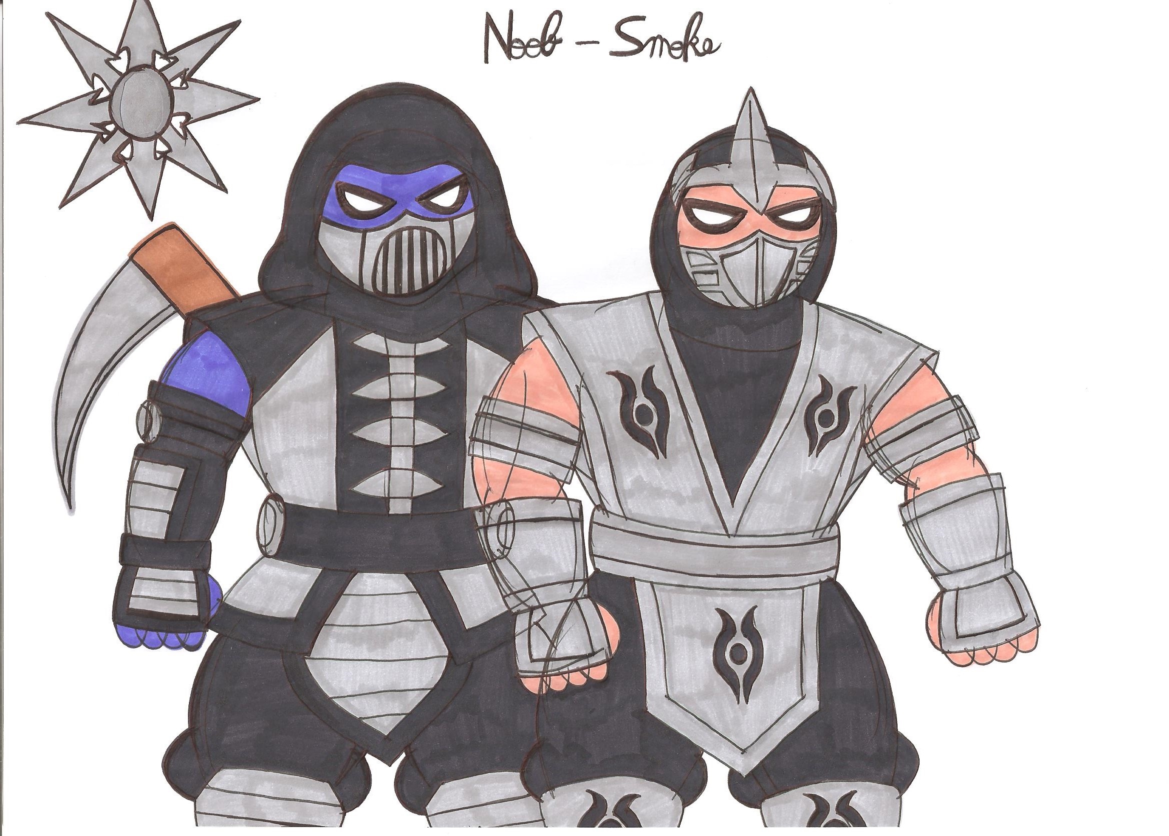 Noob Saibot mk 12 by Smokingmirror901 on DeviantArt