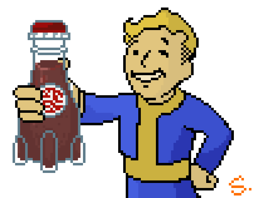 Póster clásico de Nuka-Cola Vault Boy / Fallout New Vegas Fallout 4 Póster clásico de Nuka-Cola Vault Boy / Fallout New Vegas Fallout 4
