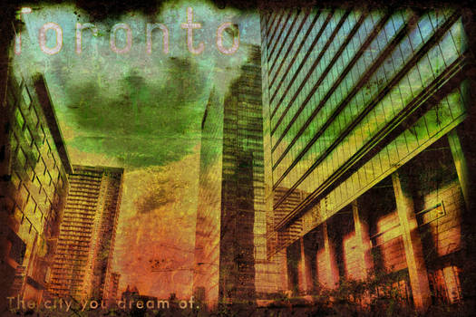 Post-Apocalyptic Poster of Toronto 1
