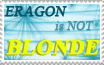 Eragon is not blonde.