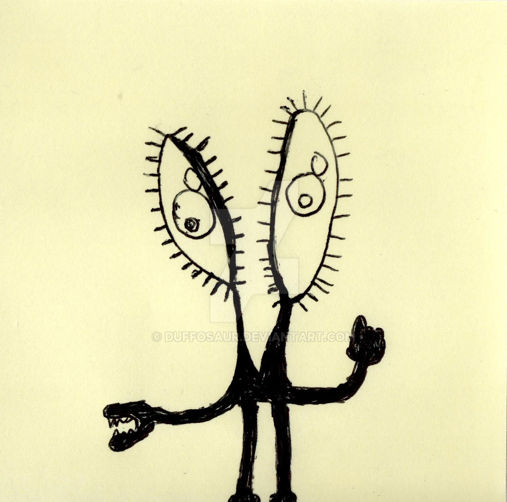 Sticky Note Monster #22 by duffosaur on DeviantArt